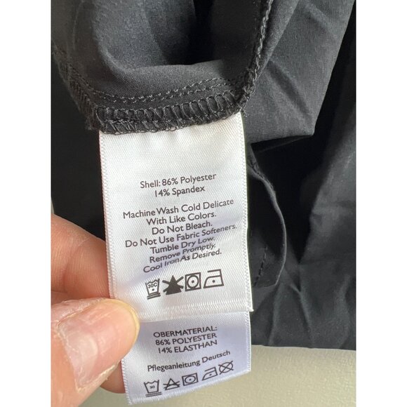 Eddie Bauer Elastic Waist Pull On Skirt Womens S Black Outdoor Athleisure Sporty - Picture 6 of 12